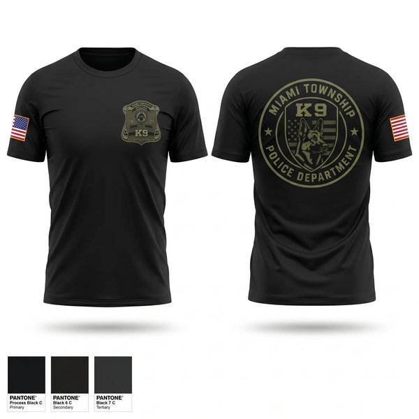 Short Sleeve Performance Shirt, Miami Township Police K9, Police, Teamtime, Team time, sublimation, custom sports apparel, team uniforms, spirit wear, spiritwear, sports uniforms, custom shirts, team store, custom team store, fundraiser sports, apparel fundraiser