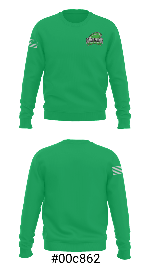 Crew Neck Sweatshirt, GAME TIME NATIONAL YOUTH SPORTS, , Teamtime, Team time, sublimation, custom sports apparel, team uniforms, spirit wear, spiritwear, sports uniforms, custom shirts, team store, custom team store, fundraiser sports, apparel fundraiser