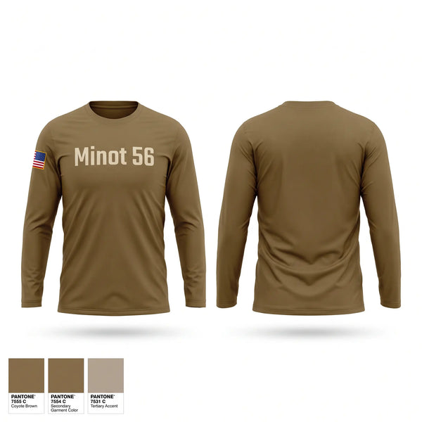 Long Sleeve Performance Shirt, Minot 5/6, Air Force, Teamtime, Team time, sublimation, custom sports apparel, team uniforms, spirit wear, spiritwear, sports uniforms, custom shirts, team store, custom team store, fundraiser sports, apparel fundraiser
