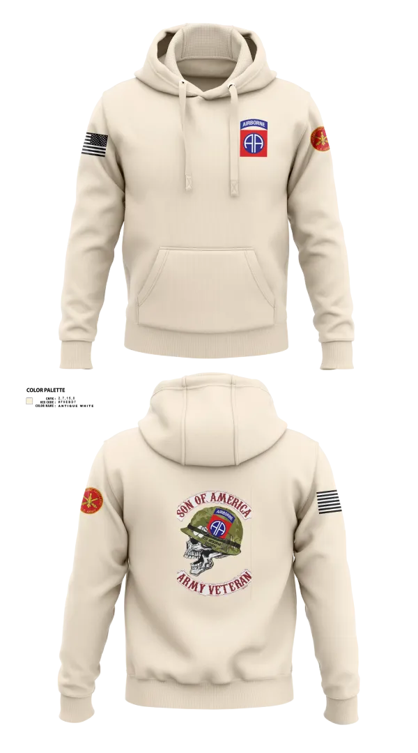 Hoodie, 82d ABN DIV, , Teamtime, Team time, sublimation, custom sports apparel, team uniforms, spirit wear, spiritwear, sports uniforms, custom shirts, team store, custom team store, fundraiser sports, apparel fundraiser