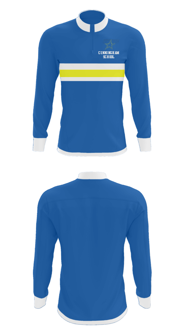 Quarter Zip Jacket, Cunningham School, Men's Basketball, Teamtime, Team time, sublimation, custom sports apparel, team uniforms, spirit wear, spiritwear, sports uniforms, custom shirts, team store, custom team store, fundraiser sports, apparel fundraiser