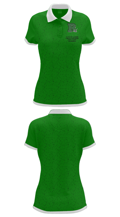 Women's Short Sleeve Performance Polo, Rapoport Academy Public School-Meyer High School Basketball, Women's Basketball, Teamtime, Team time, sublimation, custom sports apparel, team uniforms, spirit wear, spiritwear, sports uniforms, custom shirts, team store, custom team store, fundraiser sports, apparel fundraiser