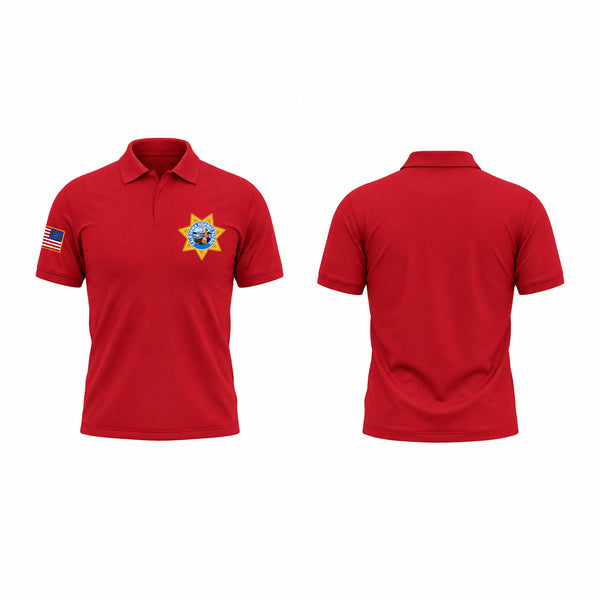 Short Sleeve Performance Polo, AOST, Police, Teamtime, Team time, sublimation, custom sports apparel, team uniforms, spirit wear, spiritwear, sports uniforms, custom shirts, team store, custom team store, fundraiser sports, apparel fundraiser