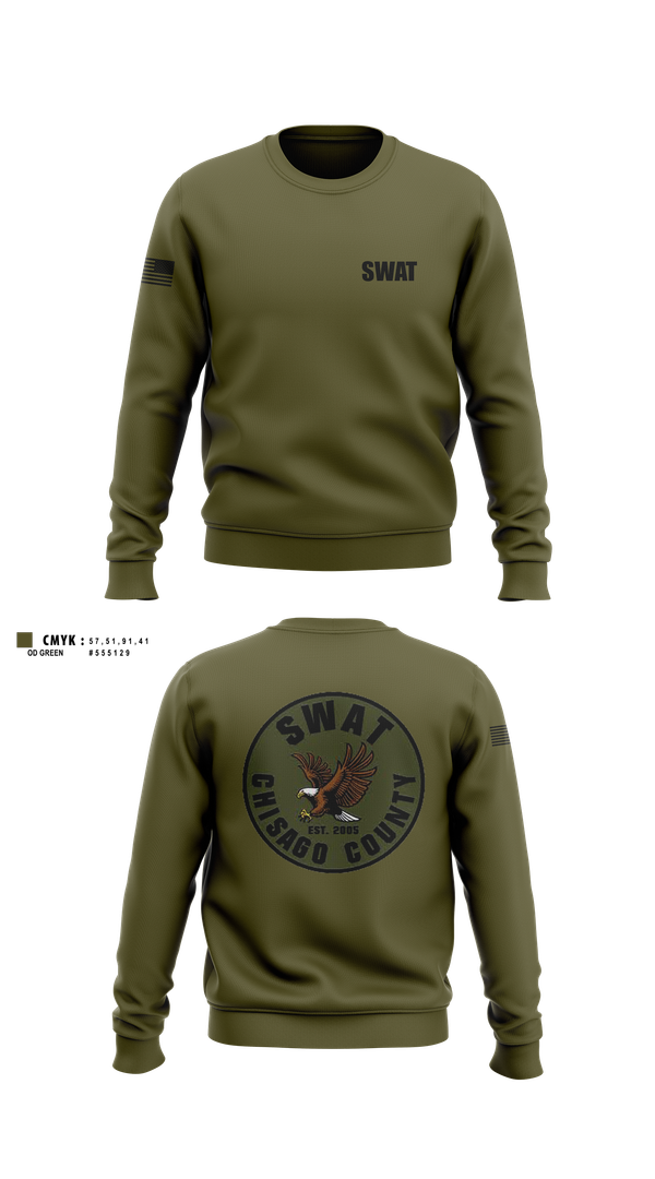 Crew Neck Sweatshirt, 148th E.S.T., Police, Teamtime, Team time, sublimation, custom sports apparel, team uniforms, spirit wear, spiritwear, sports uniforms, custom shirts, team store, custom team store, fundraiser sports, apparel fundraiser