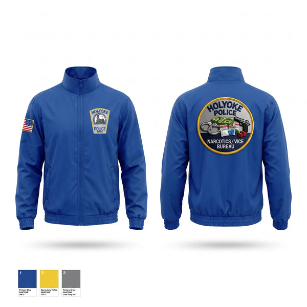 Windbreaker, Narcotics/ Vice Bureau, Police, Teamtime, Team time, sublimation, custom sports apparel, team uniforms, spirit wear, spiritwear, sports uniforms, custom shirts, team store, custom team store, fundraiser sports, apparel fundraiser