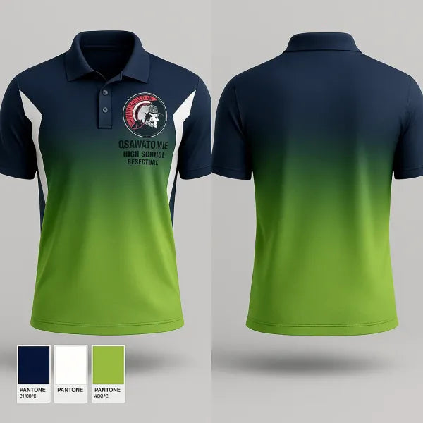 Short Sleeve Performance Polo, Osawatomie High School Basketball, Women's Basketball, Teamtime, Team time, sublimation, custom sports apparel, team uniforms, spirit wear, spiritwear, sports uniforms, custom shirts, team store, custom team store, fundraiser sports, apparel fundraiser