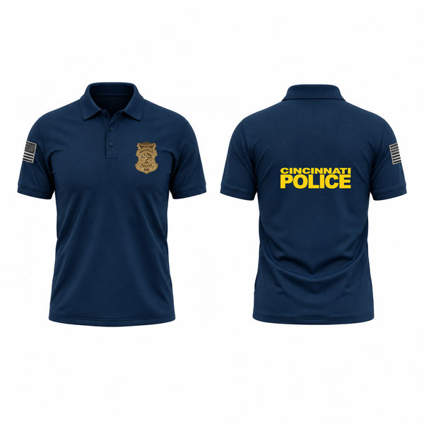 Short Sleeve Performance Polo, Violent Crimes Squad (District Four), Police, Teamtime, Team time, sublimation, custom sports apparel, team uniforms, spirit wear, spiritwear, sports uniforms, custom shirts, team store, custom team store, fundraiser sports, apparel fundraiser