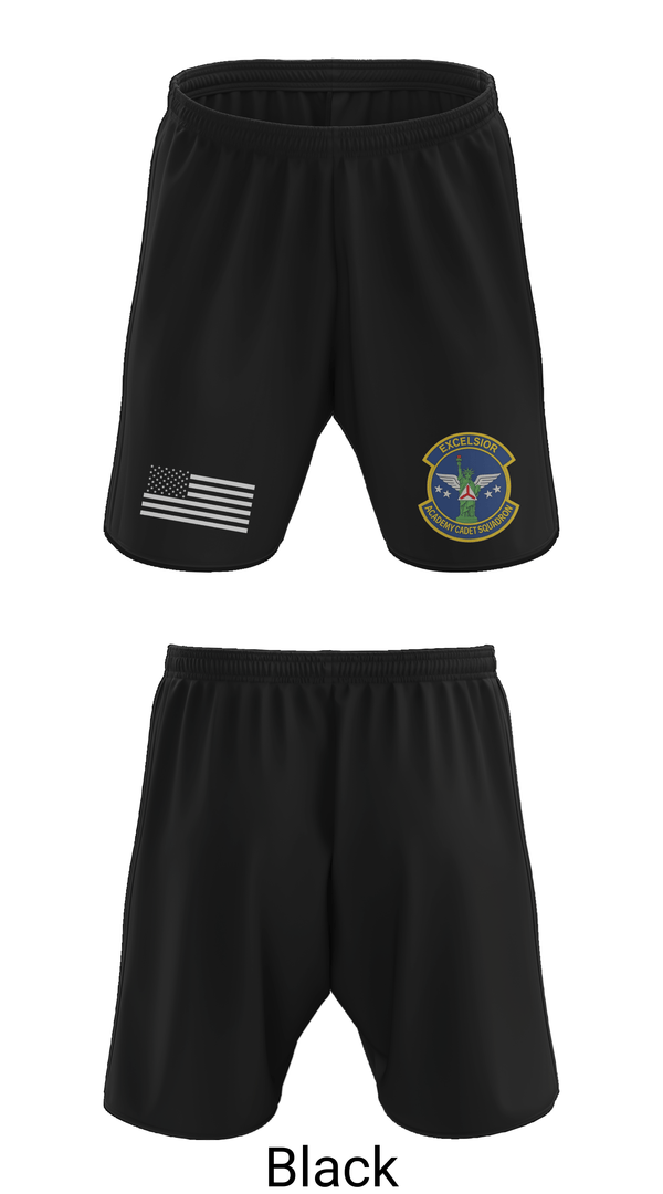 Athletic Shorts With Pockets, Academy Cadet Squadron, Air Force, Teamtime, Team time, sublimation, custom sports apparel, team uniforms, spirit wear, spiritwear, sports uniforms, custom shirts, team store, custom team store, fundraiser sports, apparel fundraiser