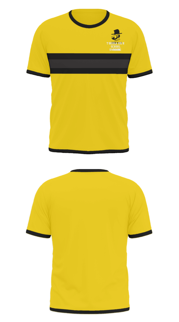 Short Sleeve Performance Shirt, Tuscola High School Swimming, Swimming, Teamtime, Team time, sublimation, custom sports apparel, team uniforms, spirit wear, spiritwear, sports uniforms, custom shirts, team store, custom team store, fundraiser sports, apparel fundraiser