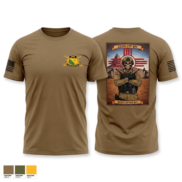 Old School Cotton Feel Shirt, HHD 226TH MP BN, Army, Teamtime, Team time, sublimation, custom sports apparel, team uniforms, spirit wear, spiritwear, sports uniforms, custom shirts, team store, custom team store, fundraiser sports, apparel fundraiser
