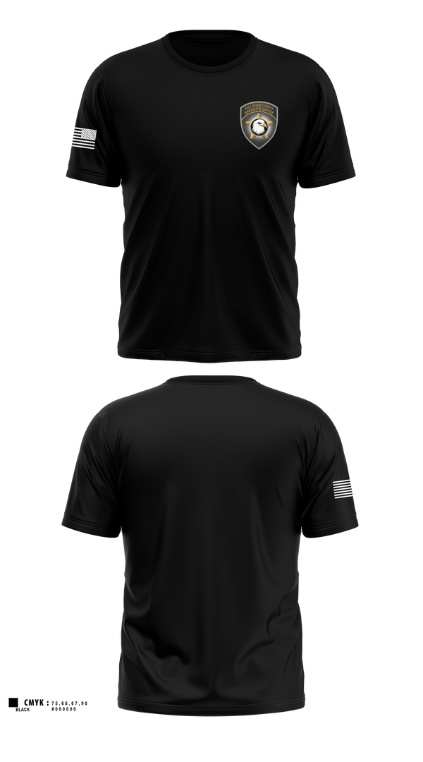 Short Sleeve Performance Shirt, Fall River Sheriffs Office, Police, Teamtime, Team time, sublimation, custom sports apparel, team uniforms, spirit wear, spiritwear, sports uniforms, custom shirts, team store, custom team store, fundraiser sports, apparel fundraiser