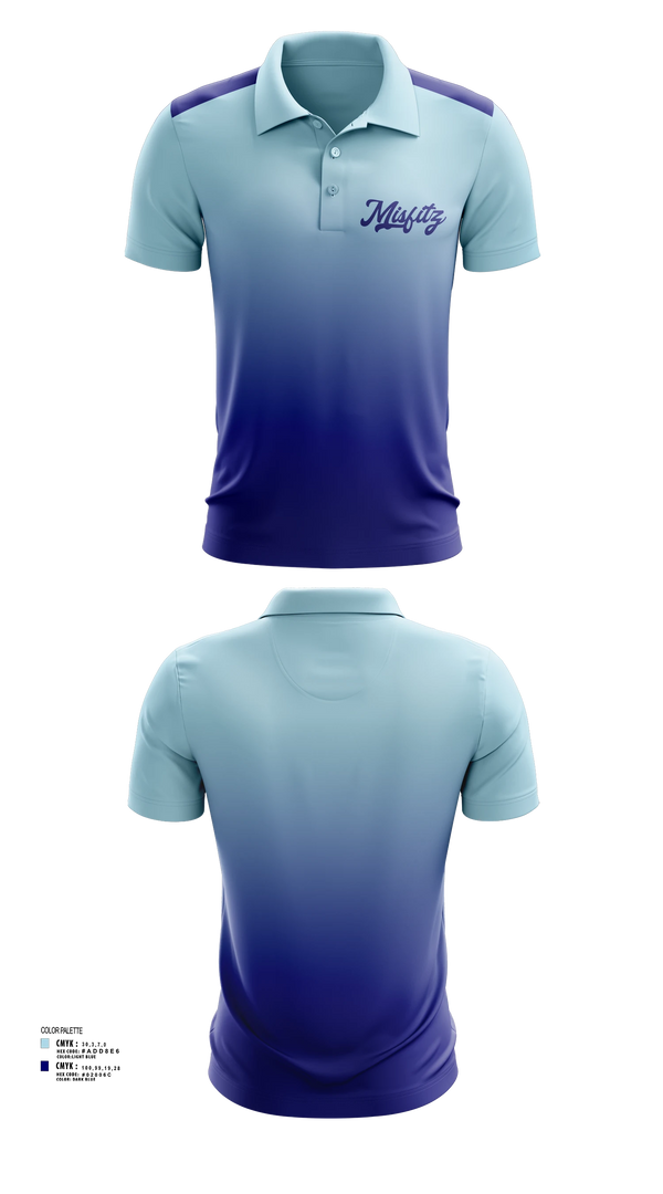 Short Sleeve Performance Polo, Misfitz, Softball, Teamtime, Team time, sublimation, custom sports apparel, team uniforms, spirit wear, spiritwear, sports uniforms, custom shirts, team store, custom team store, fundraiser sports, apparel fundraiser