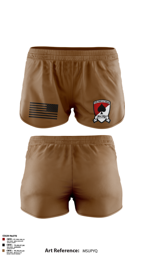Ranger Panties, ATRP 6-17 ACS, , Teamtime, Team time, sublimation, custom sports apparel, team uniforms, spirit wear, spiritwear, sports uniforms, custom shirts, team store, custom team store, fundraiser sports, apparel fundraiser