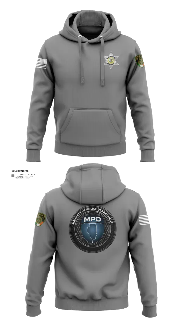 Hoodie, Manhattan Police Department, Police, Teamtime, Team time, sublimation, custom sports apparel, team uniforms, spirit wear, spiritwear, sports uniforms, custom shirts, team store, custom team store, fundraiser sports, apparel fundraiser