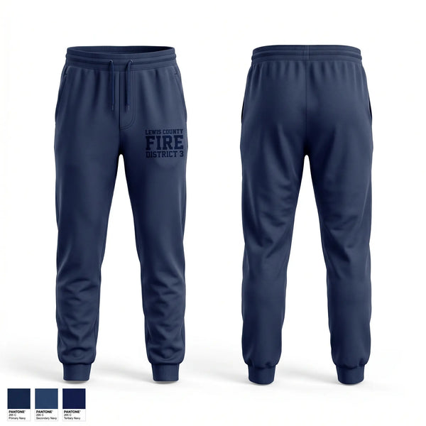 Sweatpants, Lewis County Fire District 3, Fire Department, Teamtime, Team time, sublimation, custom sports apparel, team uniforms, spirit wear, spiritwear, sports uniforms, custom shirts, team store, custom team store, fundraiser sports, apparel fundraiser