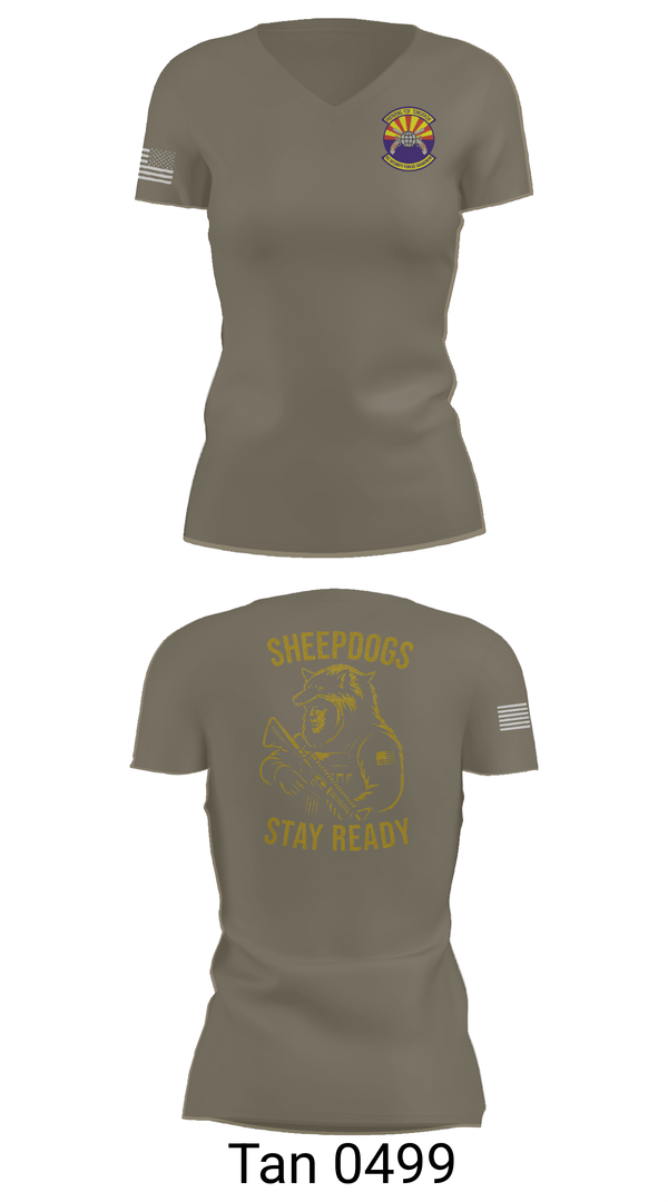 Womens Short Sleeve Vneck Shirt, 82 SFS, Air Force, Teamtime, Team time, sublimation, custom sports apparel, team uniforms, spirit wear, spiritwear, sports uniforms, custom shirts, team store, custom team store, fundraiser sports, apparel fundraiser