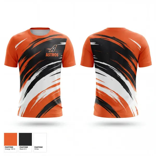 Short Sleeve Performance Shirt, Astros, Baseball, Teamtime, Team time, sublimation, custom sports apparel, team uniforms, spirit wear, spiritwear, sports uniforms, custom shirts, team store, custom team store, fundraiser sports, apparel fundraiser