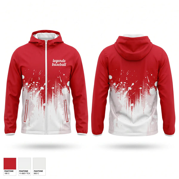 Windbreaker, legends baseball, Baseball, Teamtime, Team time, sublimation, custom sports apparel, team uniforms, spirit wear, spiritwear, sports uniforms, custom shirts, team store, custom team store, fundraiser sports, apparel fundraiser