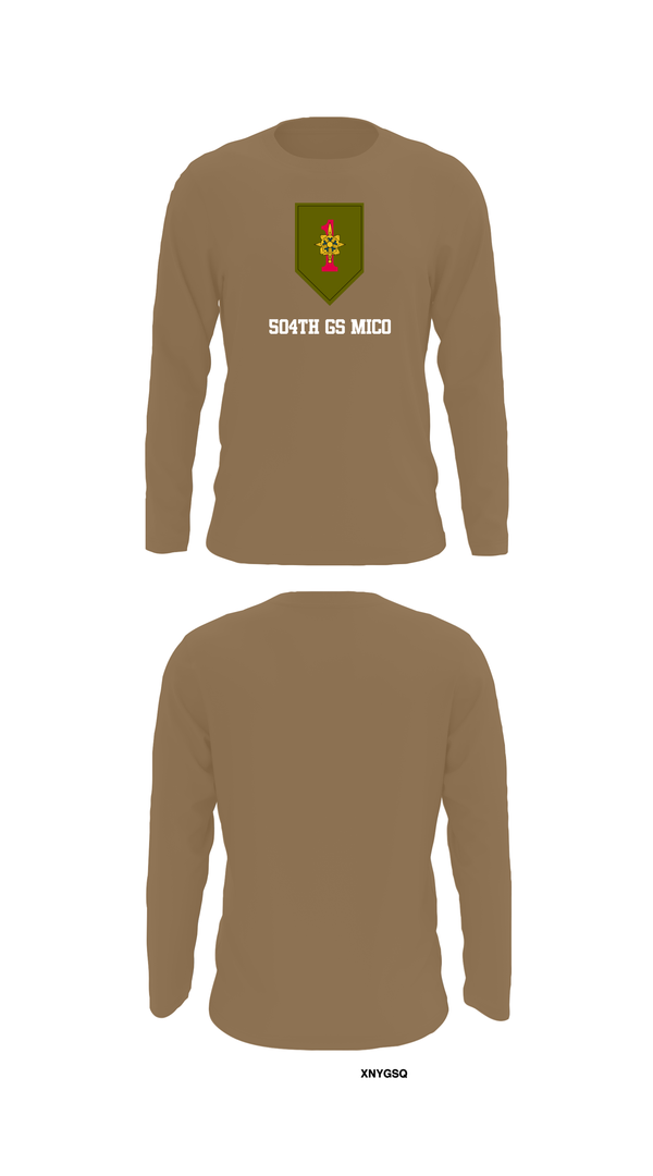 Long Sleeve Performance Shirt, 504th GS MICO, , Teamtime, Team time, sublimation, custom sports apparel, team uniforms, spirit wear, spiritwear, sports uniforms, custom shirts, team store, custom team store, fundraiser sports, apparel fundraiser