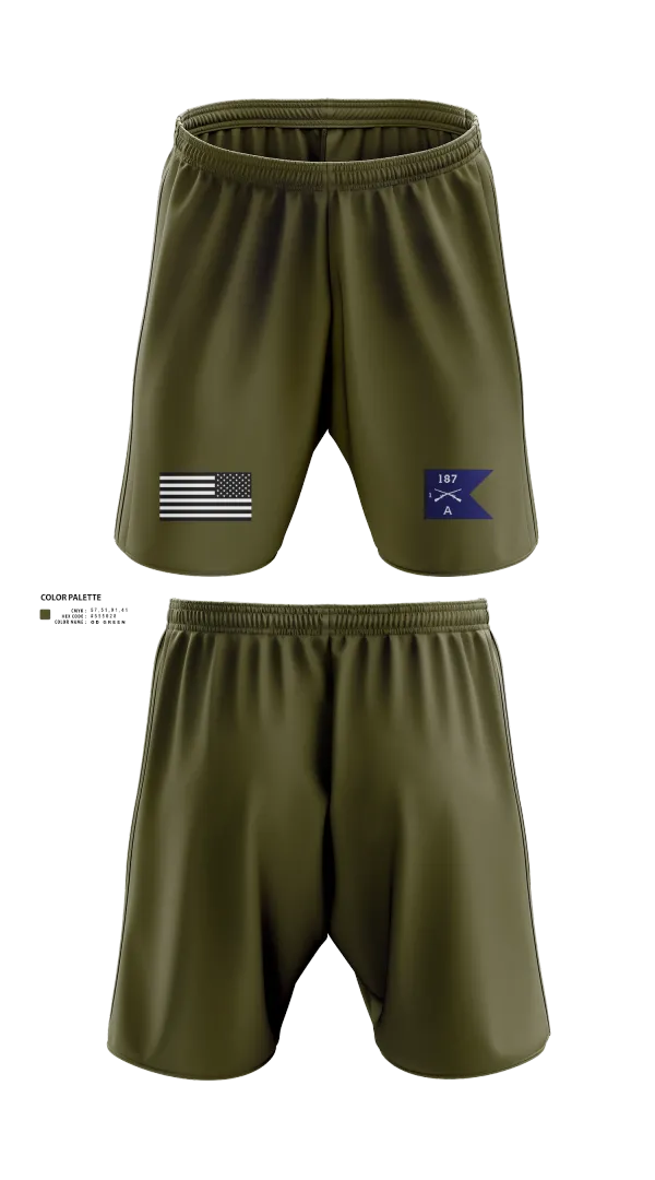 Athletic Shorts With Pockets, 187 infantry, , Teamtime, Team time, sublimation, custom sports apparel, team uniforms, spirit wear, spiritwear, sports uniforms, custom shirts, team store, custom team store, fundraiser sports, apparel fundraiser