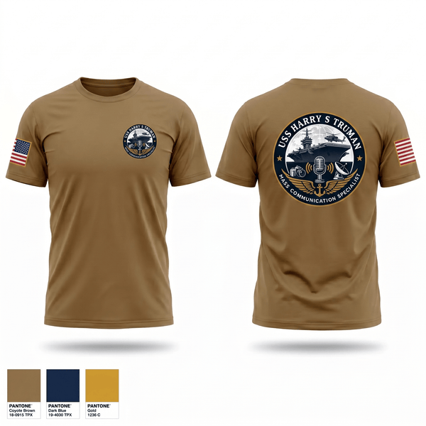 Short Sleeve Performance Shirt, CVN75 Media, Navy, Teamtime, Team time, sublimation, custom sports apparel, team uniforms, spirit wear, spiritwear, sports uniforms, custom shirts, team store, custom team store, fundraiser sports, apparel fundraiser