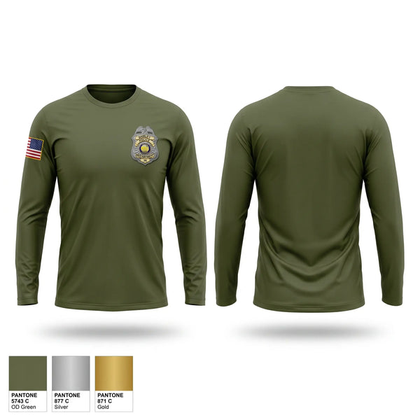 Long Sleeve Performance Shirt, Shirley Police Department, Police, Teamtime, Team time, sublimation, custom sports apparel, team uniforms, spirit wear, spiritwear, sports uniforms, custom shirts, team store, custom team store, fundraiser sports, apparel fundraiser