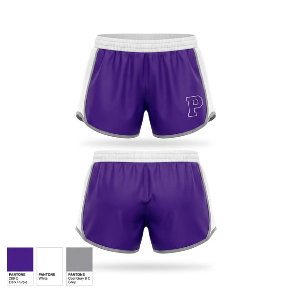 Womens Shorts, Portland Panthers, , Teamtime, Team time, sublimation, custom sports apparel, team uniforms, spirit wear, spiritwear, sports uniforms, custom shirts, team store, custom team store, fundraiser sports, apparel fundraiser