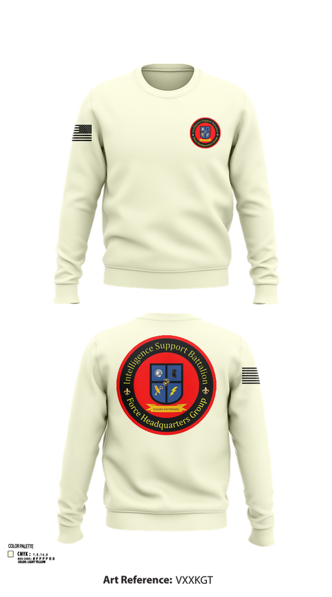 Crew Neck Sweatshirt, Intelligence Support Battalion, , Teamtime, Team time, sublimation, custom sports apparel, team uniforms, spirit wear, spiritwear, sports uniforms, custom shirts, team store, custom team store, fundraiser sports, apparel fundraiser