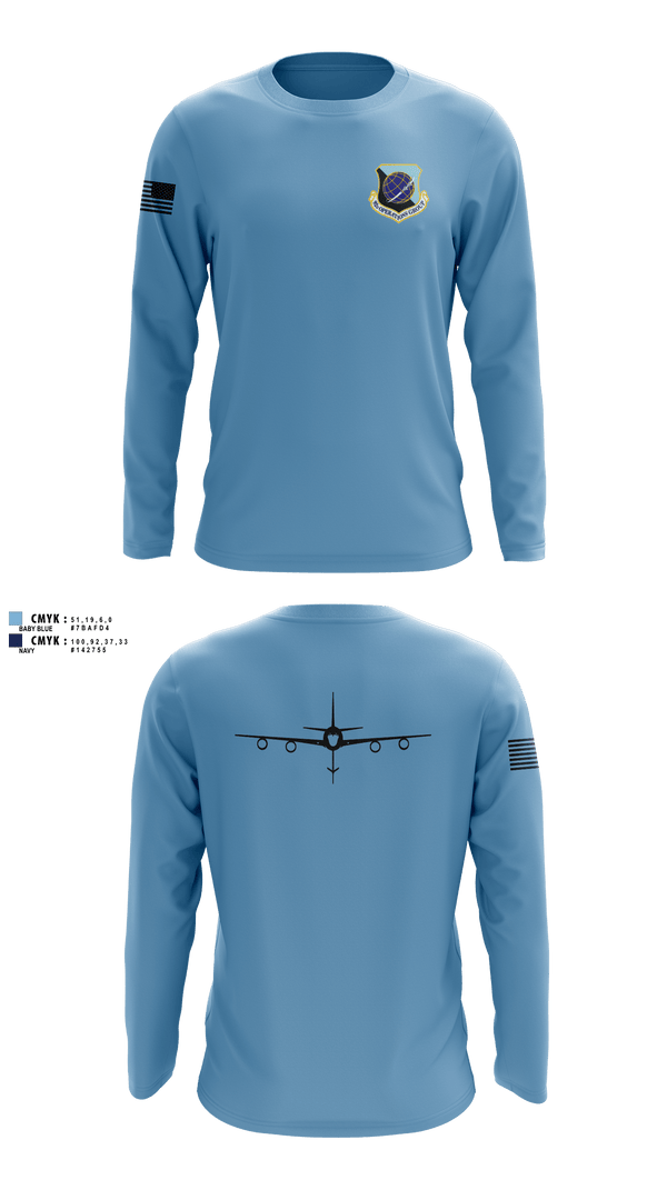 Long Sleeve Performance Shirt, 92 OG, Air Force, Teamtime, Team time, sublimation, custom sports apparel, team uniforms, spirit wear, spiritwear, sports uniforms, custom shirts, team store, custom team store, fundraiser sports, apparel fundraiser