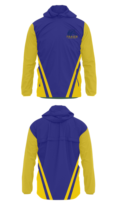 Windbreaker, Fraser High School Gymnastics, Spirit Store, Teamtime, Team time, sublimation, custom sports apparel, team uniforms, spirit wear, spiritwear, sports uniforms, custom shirts, team store, custom team store, fundraiser sports, apparel fundraiser