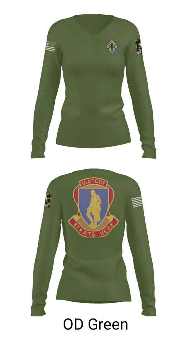 Women's Long Sleeve Vneck Shirt, Fort Jackson, Army, Teamtime, Team time, sublimation, custom sports apparel, team uniforms, spirit wear, spiritwear, sports uniforms, custom shirts, team store, custom team store, fundraiser sports, apparel fundraiser