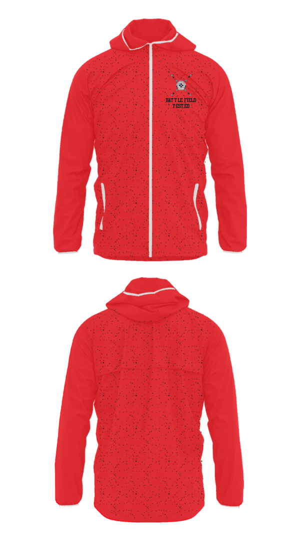 Windbreaker, Battle Field Tested, Men's Basketball, Teamtime, Team time, sublimation, custom sports apparel, team uniforms, spirit wear, spiritwear, sports uniforms, custom shirts, team store, custom team store, fundraiser sports, apparel fundraiser