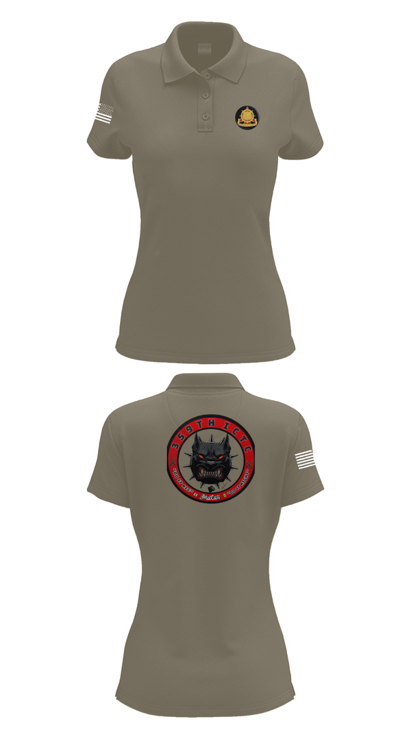 Womens Short Sleeve Performance Polo, 359 ICTC, , Teamtime, Team time, sublimation, custom sports apparel, team uniforms, spirit wear, spiritwear, sports uniforms, custom shirts, team store, custom team store, fundraiser sports, apparel fundraiser
