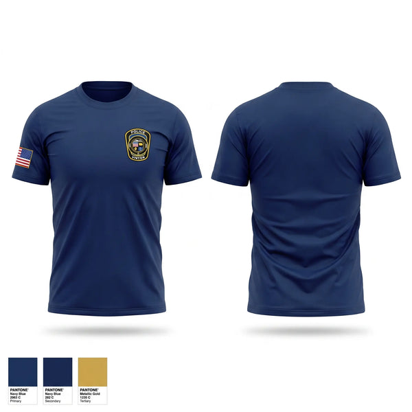 Short Sleeve Performance Shirt, Vinton Police Department, Police, Teamtime, Team time, sublimation, custom sports apparel, team uniforms, spirit wear, spiritwear, sports uniforms, custom shirts, team store, custom team store, fundraiser sports, apparel fundraiser