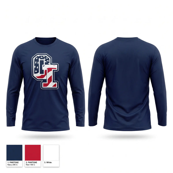 Long Sleeve Performance Shirt, Ohio Independence, Baseball, Teamtime, Team time, sublimation, custom sports apparel, team uniforms, spirit wear, spiritwear, sports uniforms, custom shirts, team store, custom team store, fundraiser sports, apparel fundraiser