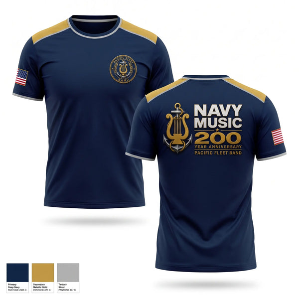 Short Sleeve Performance Shirt, Pacific Fleet Band, Navy, Teamtime, Team time, sublimation, custom sports apparel, team uniforms, spirit wear, spiritwear, sports uniforms, custom shirts, team store, custom team store, fundraiser sports, apparel fundraiser