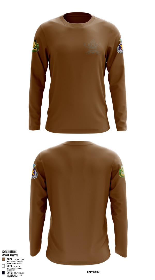 Long Sleeve Performance Shirt, 4th/104th BN (CA/PO), , Teamtime, Team time, sublimation, custom sports apparel, team uniforms, spirit wear, spiritwear, sports uniforms, custom shirts, team store, custom team store, fundraiser sports, apparel fundraiser