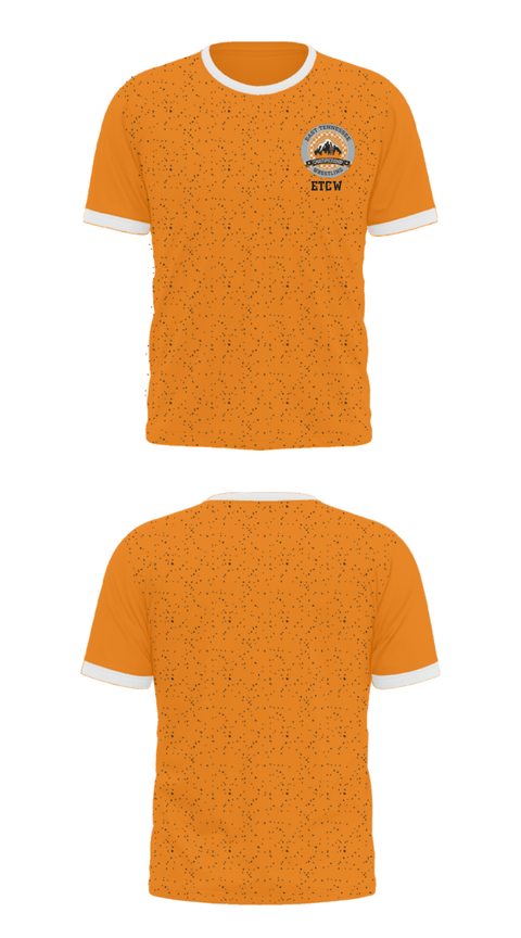 Short Sleeve Performance Shirt, ETCW, Wrestling, Teamtime, Team time, sublimation, custom sports apparel, team uniforms, spirit wear, spiritwear, sports uniforms, custom shirts, team store, custom team store, fundraiser sports, apparel fundraiser