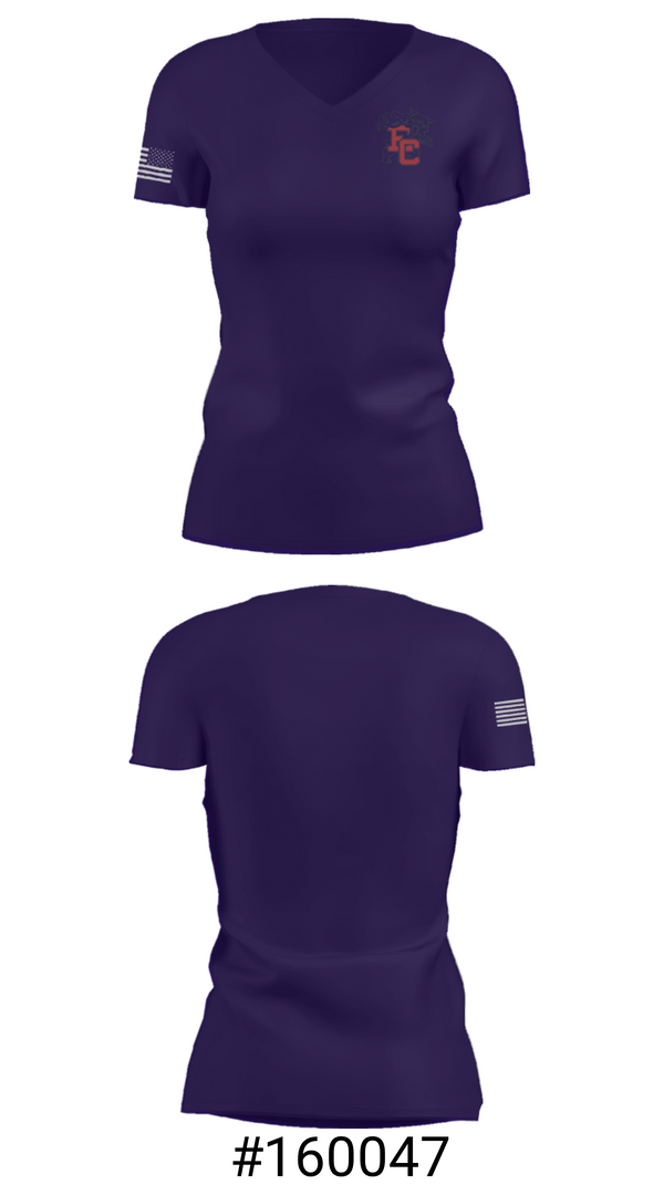 Women's Short Sleeve Vneck Shirt, Edmonson County Wildcats, Men's Basketball, Teamtime, Team time, sublimation, custom sports apparel, team uniforms, spirit wear, spiritwear, sports uniforms, custom shirts, team store, custom team store, fundraiser sports, apparel fundraiser