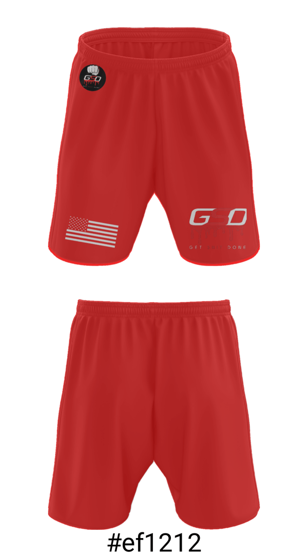 Athletic Shorts With Pockets, GetShitDone, E-Sports, Teamtime, Team time, sublimation, custom sports apparel, team uniforms, spirit wear, spiritwear, sports uniforms, custom shirts, team store, custom team store, fundraiser sports, apparel fundraiser