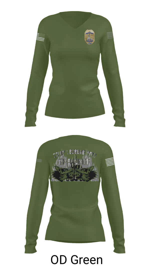 Women's Long Sleeve Vneck Shirt, , Marines, Teamtime, Team time, sublimation, custom sports apparel, team uniforms, spirit wear, spiritwear, sports uniforms, custom shirts, team store, custom team store, fundraiser sports, apparel fundraiser