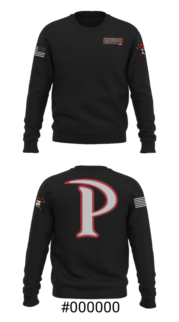 Crew Neck Sweatshirt, Patterson, Men's Basketball, Teamtime, Team time, sublimation, custom sports apparel, team uniforms, spirit wear, spiritwear, sports uniforms, custom shirts, team store, custom team store, fundraiser sports, apparel fundraiser