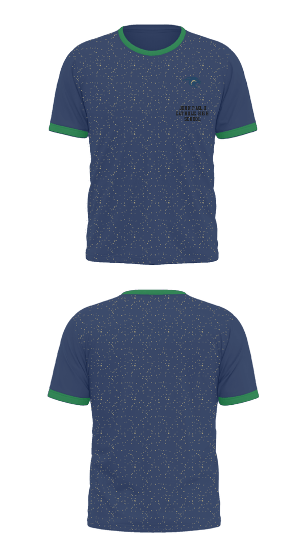Short Sleeve Performance Shirt, John Paul Ii Catholic High School, Spirit Store, Teamtime, Team time, sublimation, custom sports apparel, team uniforms, spirit wear, spiritwear, sports uniforms, custom shirts, team store, custom team store, fundraiser sports, apparel fundraiser