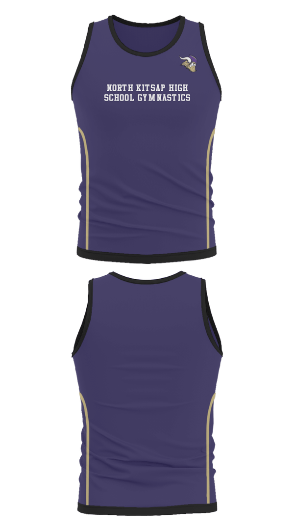 Tank Top, North Kitsap High School Gymnastics, Spirit Store, Teamtime, Team time, sublimation, custom sports apparel, team uniforms, spirit wear, spiritwear, sports uniforms, custom shirts, team store, custom team store, fundraiser sports, apparel fundraiser