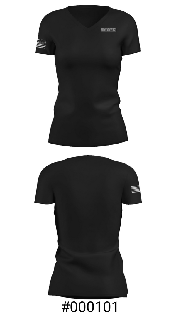 Women's Short Sleeve Vneck Shirt, Jordan Pest Management, , Teamtime, Team time, sublimation, custom sports apparel, team uniforms, spirit wear, spiritwear, sports uniforms, custom shirts, team store, custom team store, fundraiser sports, apparel fundraiser