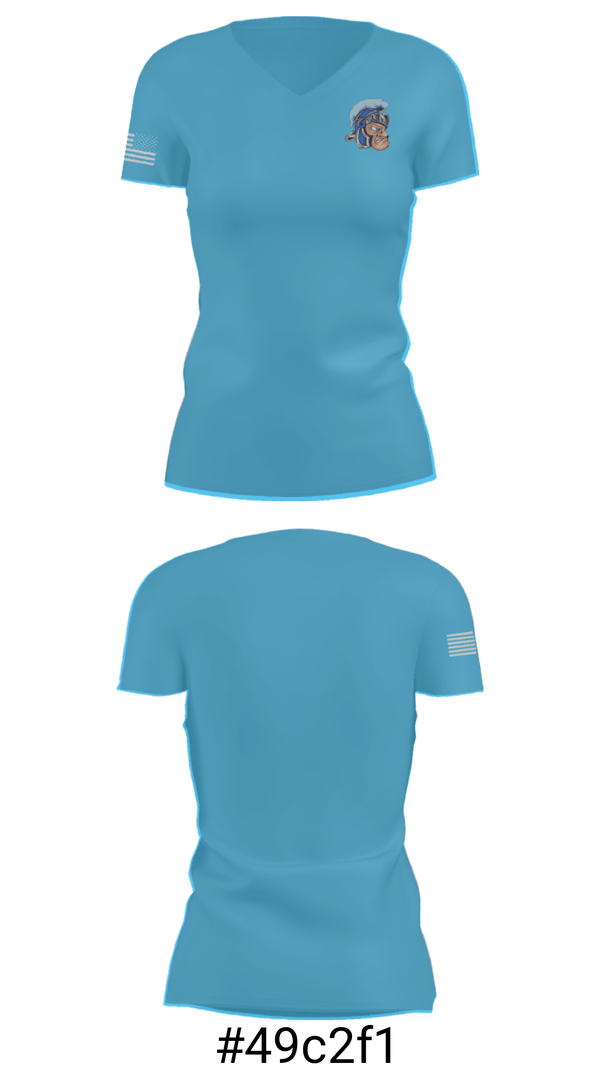Women's Short Sleeve Vneck Shirt, Widefield High School Swimming, Swimming, Teamtime, Team time, sublimation, custom sports apparel, team uniforms, spirit wear, spiritwear, sports uniforms, custom shirts, team store, custom team store, fundraiser sports, apparel fundraiser