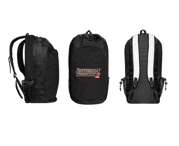 Gear Bag, Patterson, Men's Basketball, Teamtime, Team time, sublimation, custom sports apparel, team uniforms, spirit wear, spiritwear, sports uniforms, custom shirts, team store, custom team store, fundraiser sports, apparel fundraiser