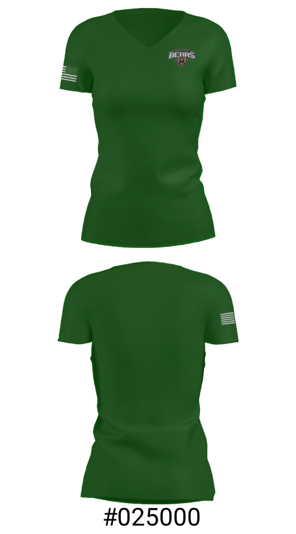 Women's Short Sleeve Vneck Shirt, Norwalk High Wrestling, Wrestling, Teamtime, Team time, sublimation, custom sports apparel, team uniforms, spirit wear, spiritwear, sports uniforms, custom shirts, team store, custom team store, fundraiser sports, apparel fundraiser