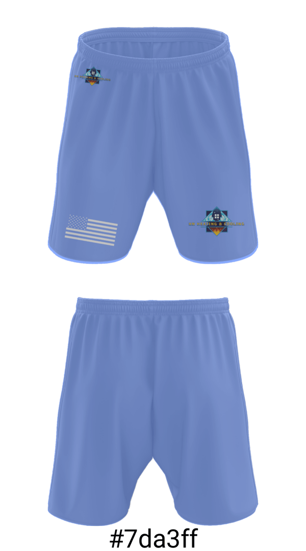 Athletic Shorts With Pockets, HN Heating & Cooling, , Teamtime, Team time, sublimation, custom sports apparel, team uniforms, spirit wear, spiritwear, sports uniforms, custom shirts, team store, custom team store, fundraiser sports, apparel fundraiser