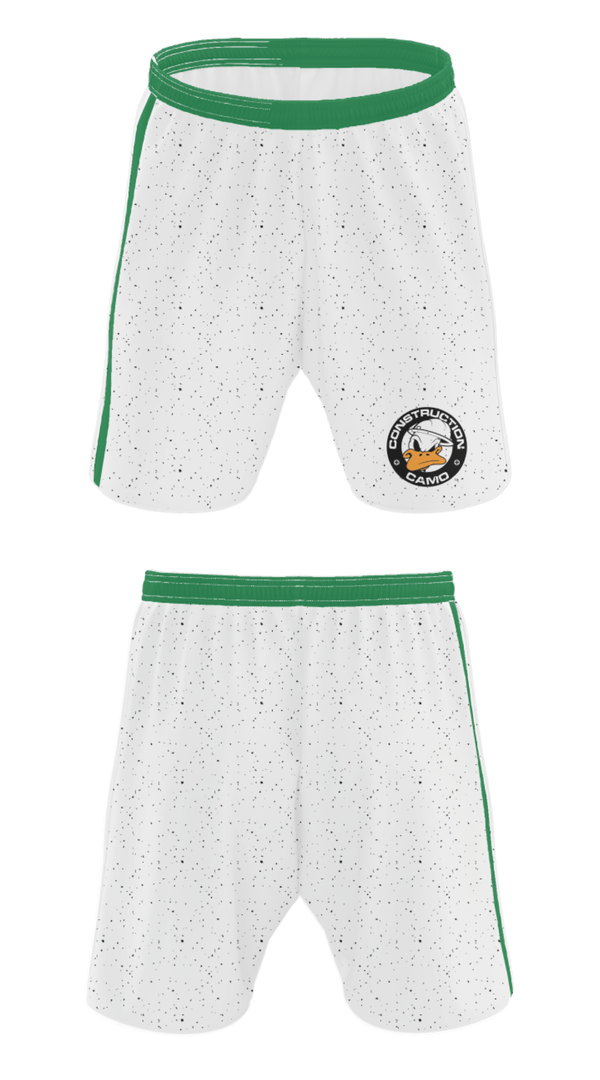 Athletic Shorts With Pockets, Construction Camo, , Teamtime, Team time, sublimation, custom sports apparel, team uniforms, spirit wear, spiritwear, sports uniforms, custom shirts, team store, custom team store, fundraiser sports, apparel fundraiser